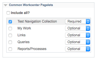 Common WorkCenter Pagelets in PeopleSoft Dashboards