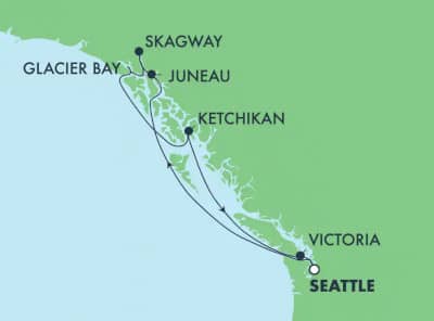 7-day Cruise to Alaska on NCL Encore - June 2023