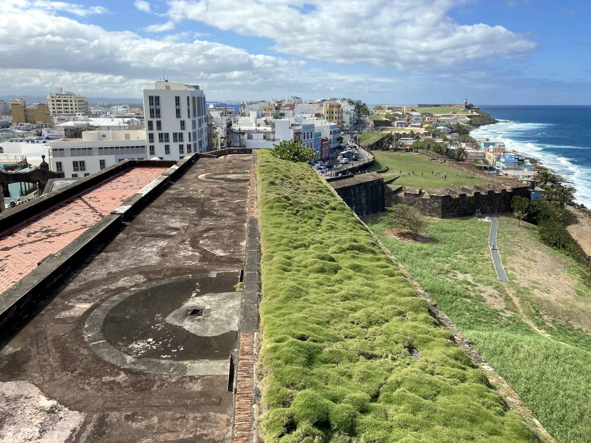 View from Castillo San Cristobal (San Juan, Puerto Rico)